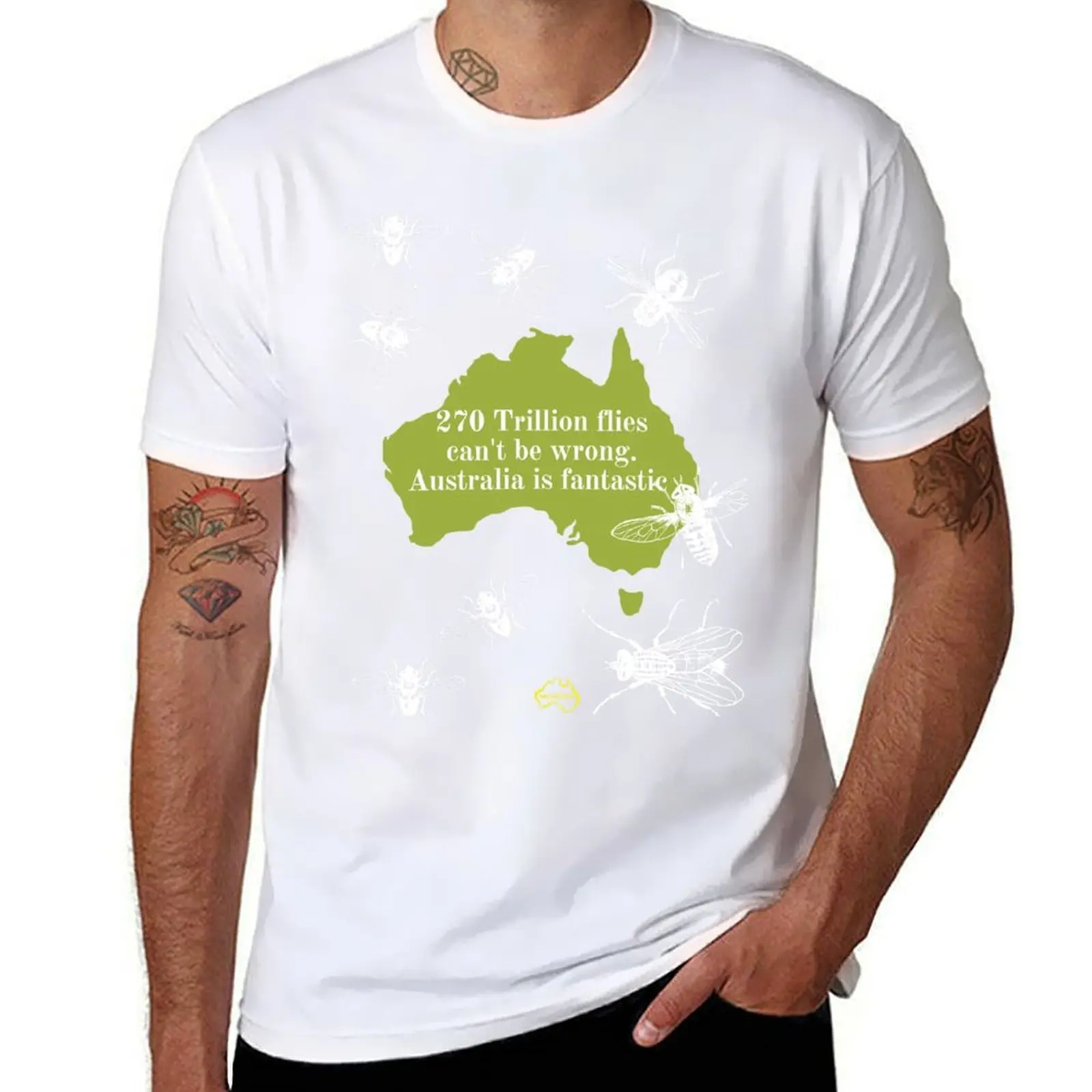 

Australia is Fantastic T-Shirt t shirts for man pack cotton man t shirt luxury T-Shirt