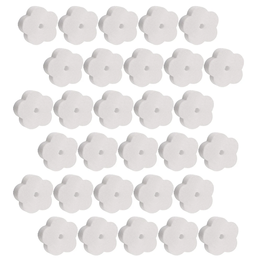 30pcs Oil Cleaning Scumbug Spa Absorbing Sponges Sponge Scum Tub Hot Pool Kids Swimming Kiddie Floating Bathtub White Car Tubs