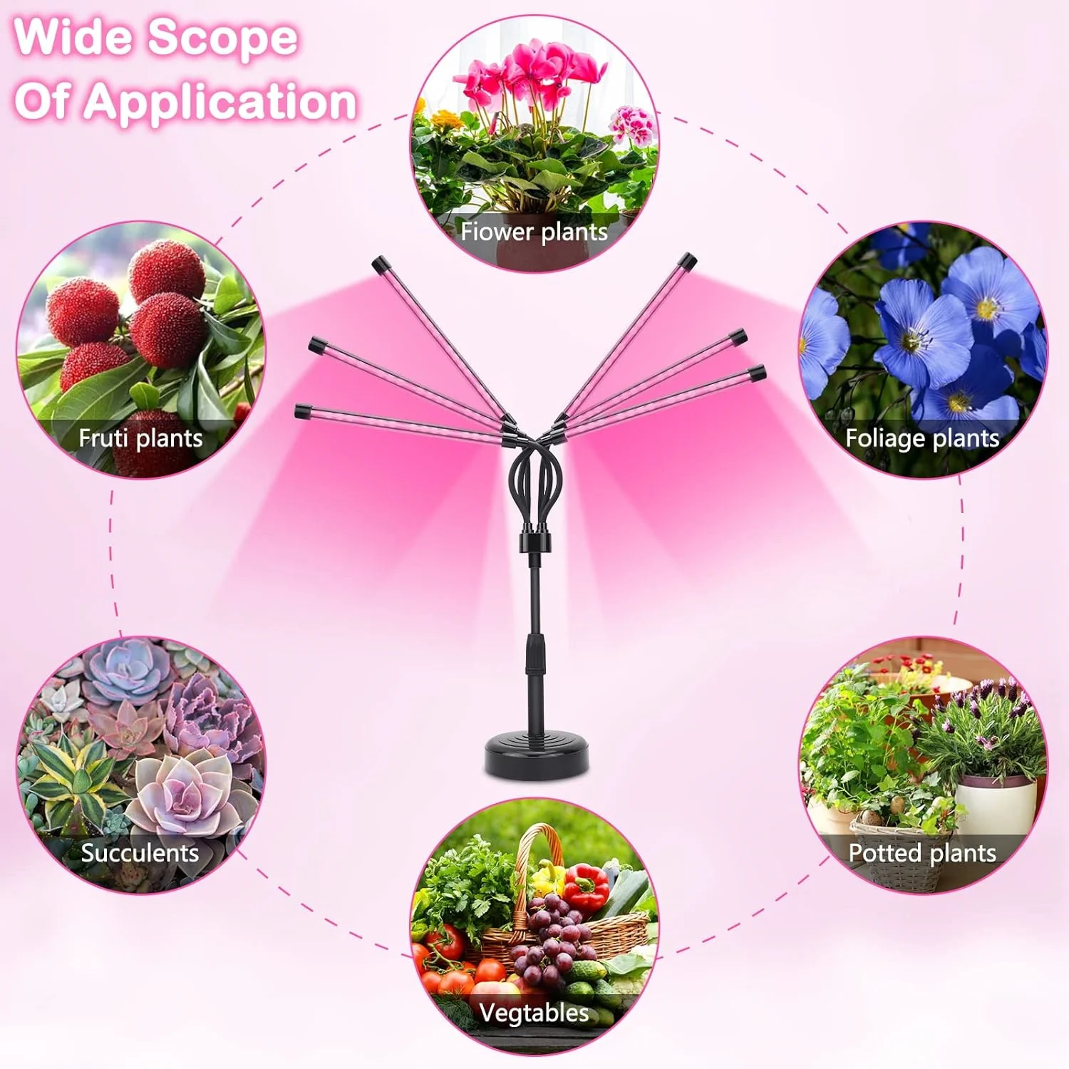 Desktop USB Phyto Lampe Voll spektrum Hydro ponik Birne LED wachsen Licht Zimmer pflanzen Lampe Gewächshaus Gemüse Blume Phytolamp wachsen Box