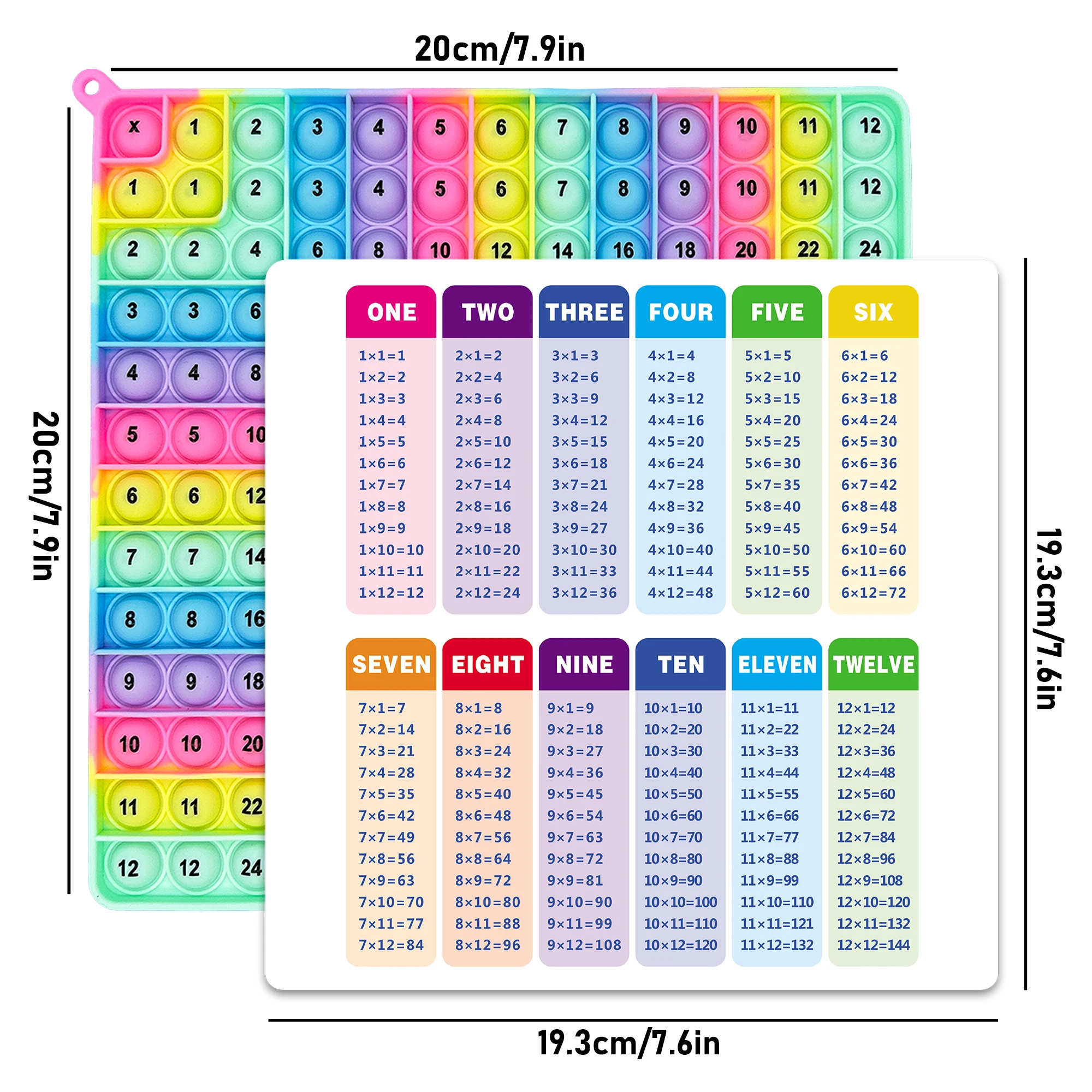 إضافة الضرب ألعاب تعليمية لوحة قابلة للكتابة بطاقات ممارسة قابلة لإعادة الاستخدام مجموعة بطاقات تعليمية مع قلم قابل للمسح للأطفال من سن 3 سنوات فما فوق