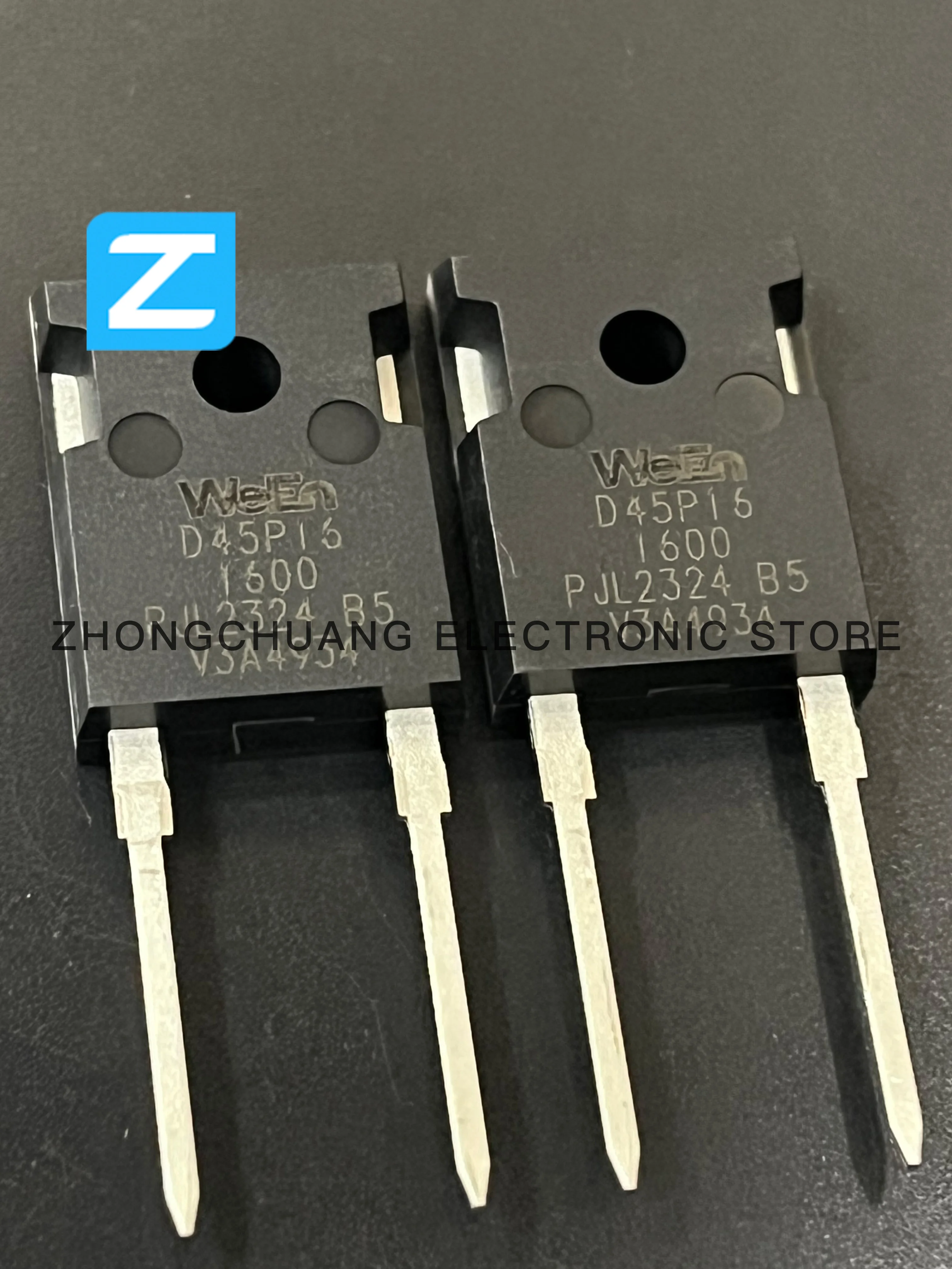 1-10PCS WND45P16W W45P16 TO-247-2 1600V 45A Standard Power Diodes new original
