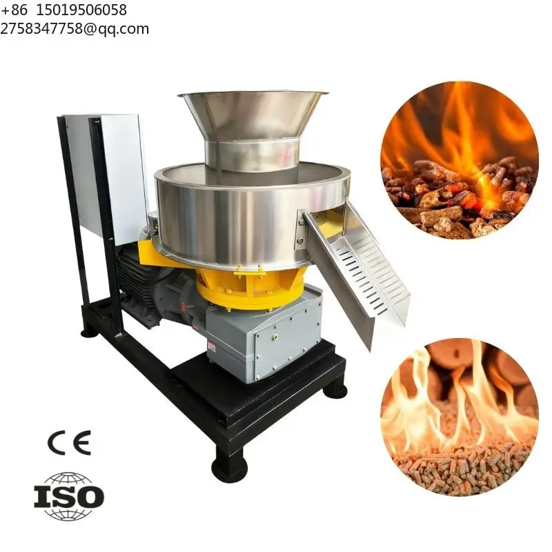 Weiwei Biomass Pellet Mill Machine Processing Biomass Grass Firewood Comprehensive Plant Line Various Raw Materials CE