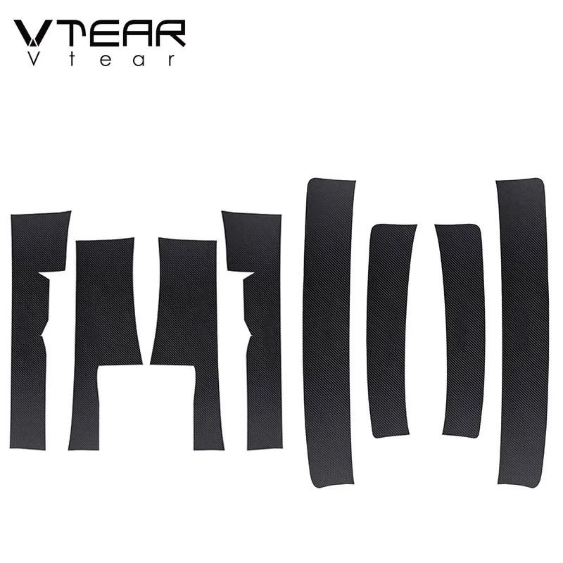 

Vtear Car Door Sill Rear Bumper Cover Sticker For Honda HRV HR-V 2015-2022 Doors Sill Protective Film Accessories Auto Products