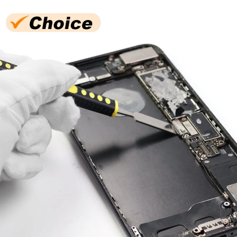 

TE-666 6 в 1, набор инструментов для разборки мобильного телефона, портативный компьютер, металлическая монтировка, двуглавые электронные инструменты для ремонта