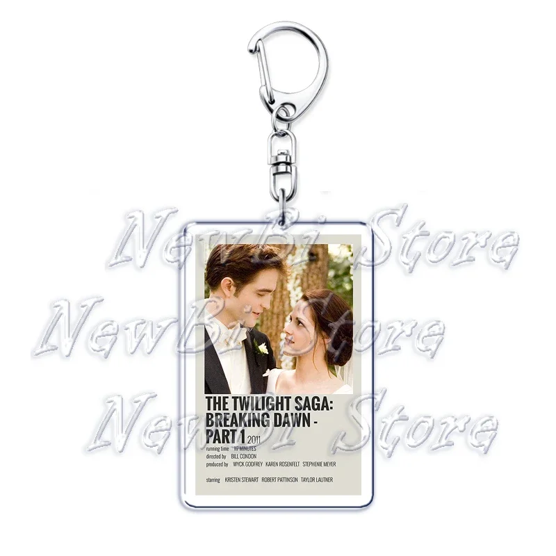 يوميات مصاص الدماء سلسلة مفاتيح الشفق ، سلسلة مفاتيح ، حلقة مفاتيح ، إكسسوارات ، دامون ، سلفاتور ، ماريا ، بيلا ، بجعة ، إدوارد ، كولين