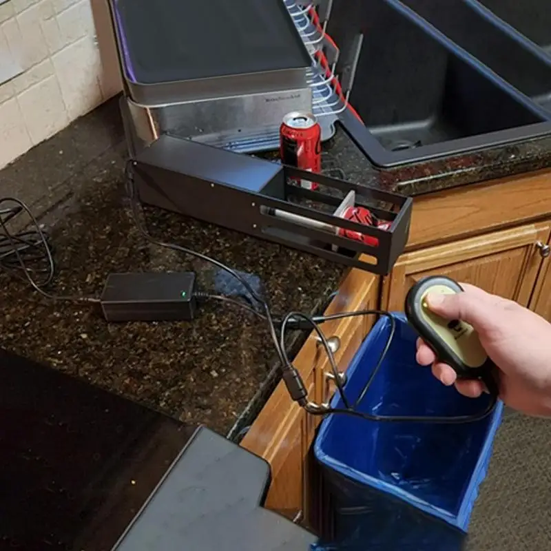 Imagem -05 - Triturador de Latas Elétrico de Metal e Alumínio Compactador de Lixo para Alumínio Seltzer Soda Cerveja Cola Latas Garrafa de Água