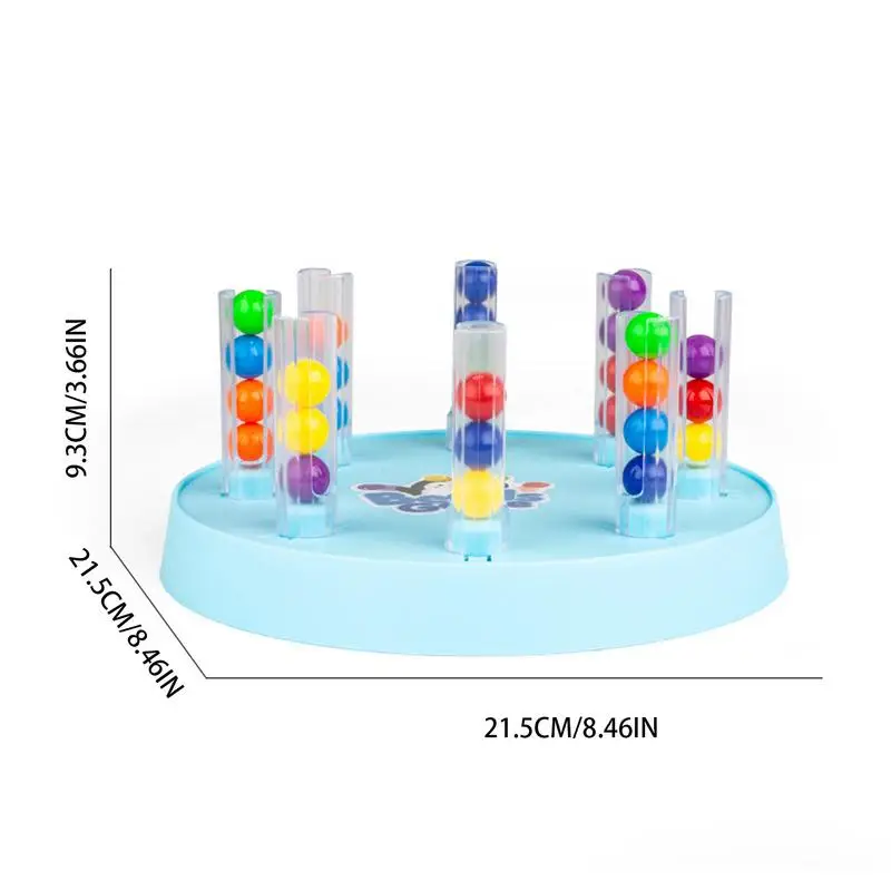 Juegos de clasificación, juguete interactivo colorido a juego para aprendizaje de colores, juguete educativo para combinar y contar, juego de aprendizaje de mesa