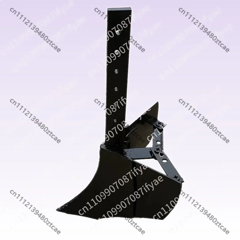 Agricultural Micro Tillage Accessories Simple Small Furrow Plow Opener Double-Sided Adjustable Tiller