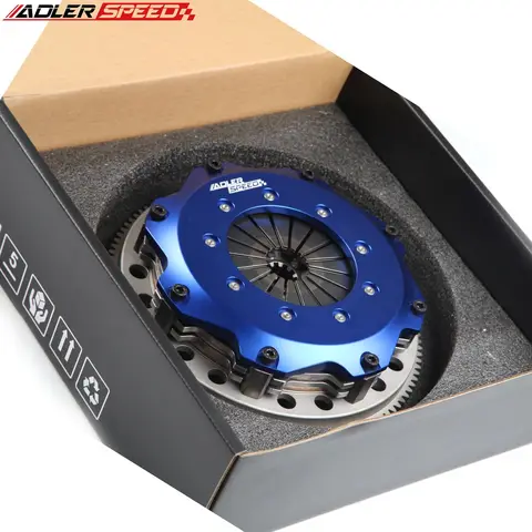 ADLERSPEED 215MM 8.5" RACING TWIN DISC CLUTCH KIT For  BMW 323 325 328 525 528 M50/M52/S50/S52/E36/E34/E39/Z3