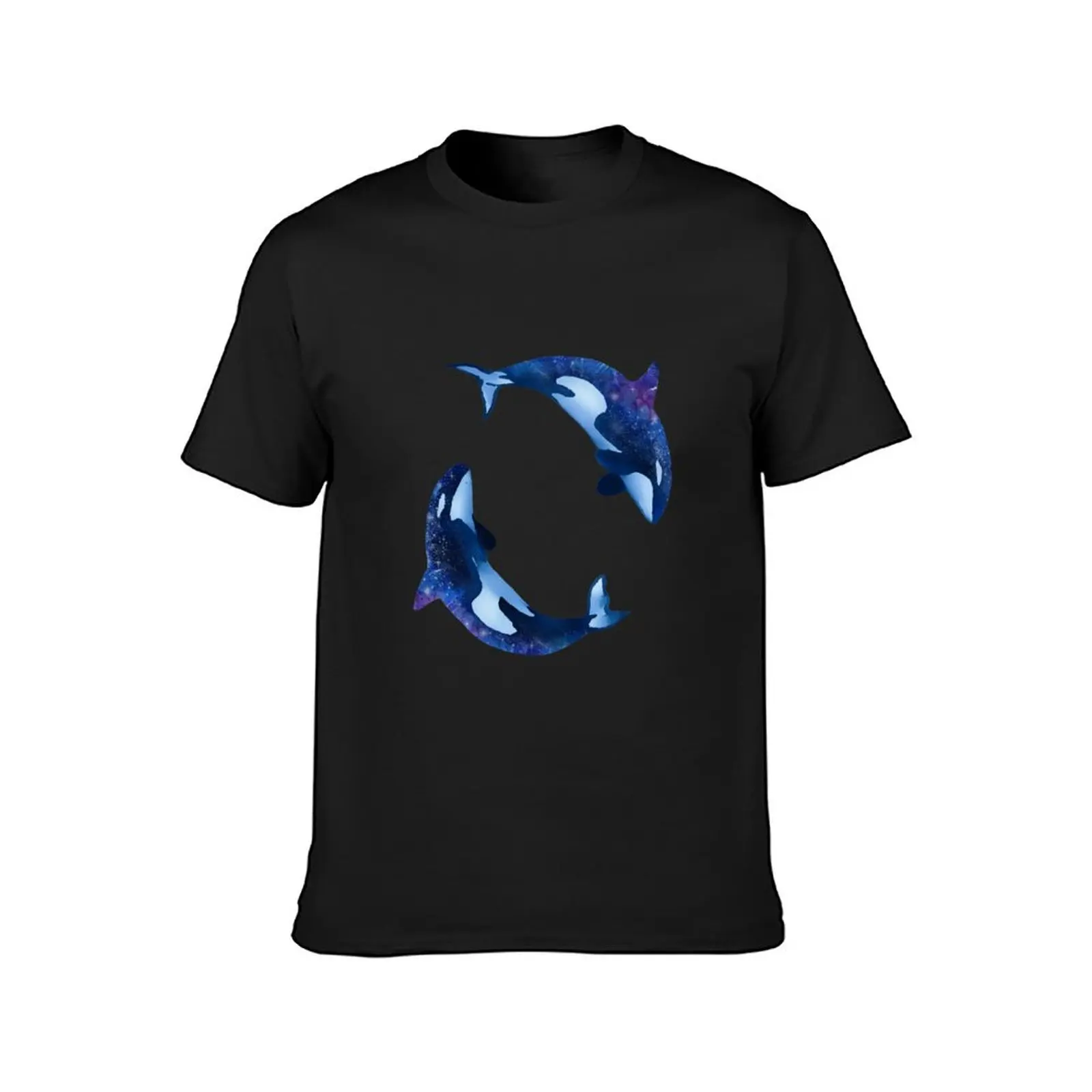 Hydro Flask stickers - ocean blue orca / killer whales galaxy space | Sticker pack set T-Shirt sweat designer t shirt men