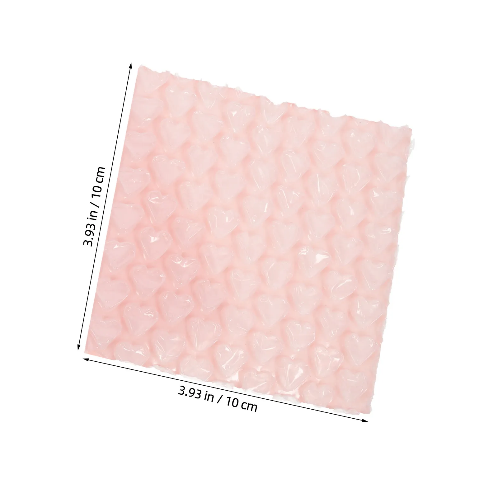 50Pcs Air Bubble Shipping Bags Heart Shape Self Sealing Cushion Bag Inflatable Packaging Pillows Shockproof Wrap for Fragile
