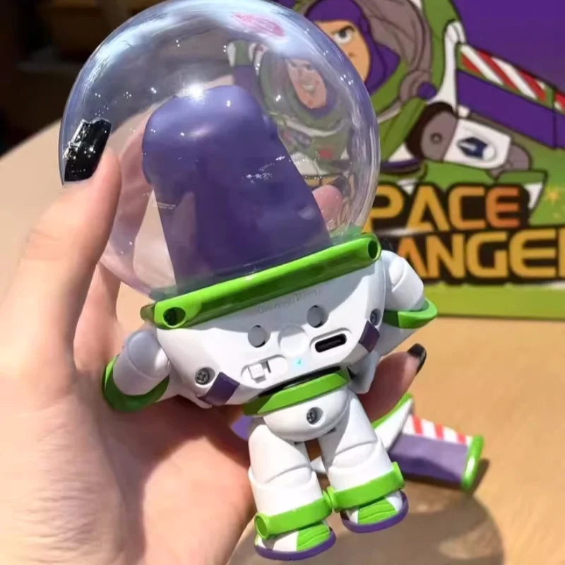 토이 스토리 버즈 라이트 이어 버블 머리띠 액션 피규어 데스크탑 디스플레이 모델 생일 발렌타인 데이 선물 Collectible Toy