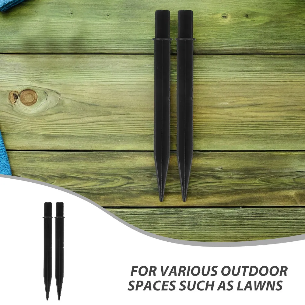 15Pcs Black Round Tube Ground  - Outdoor Lighting Ground Fixtures ulasan dan harga