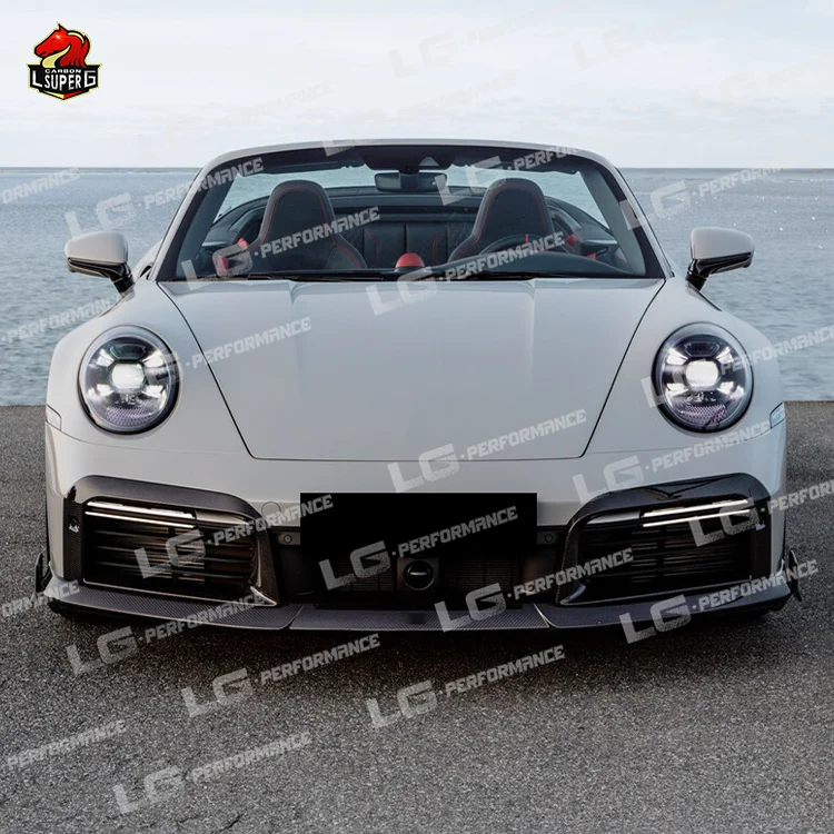 Neues Design Kohlefaser-Bodykit für Porshce 911 992 Turbo s Upgrade auf B-Style Body Kit mit Front lippe Heck diffusor