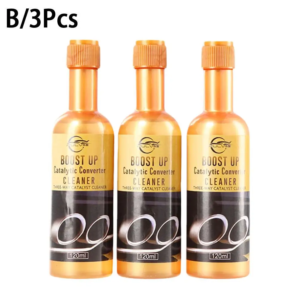 3/6pcs Promotion Car Catalytic Converter Cleaners To Automobile Engine CSV Clean Accelerators Catalysts Easy Cleaner ﻿120ML