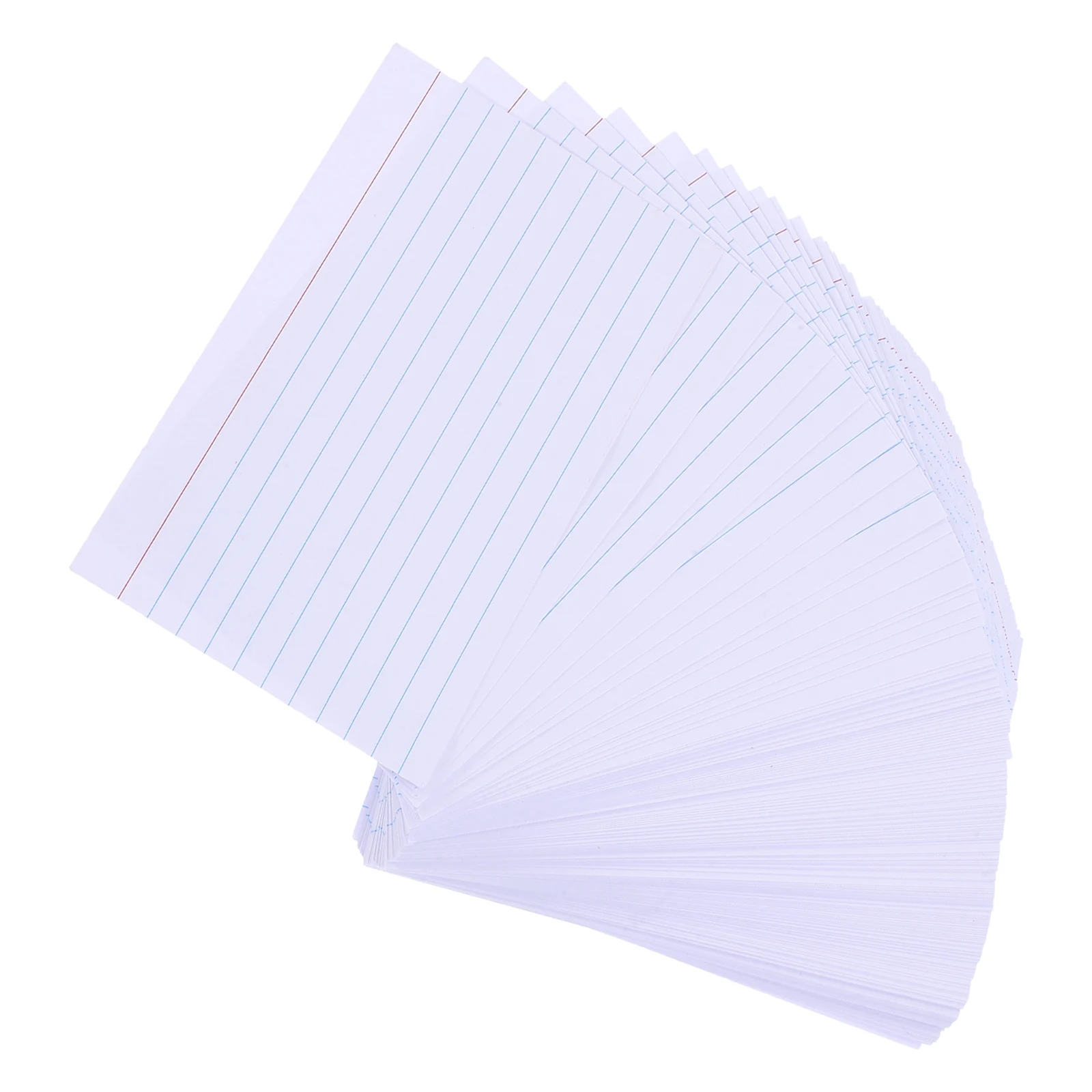

200 Pcs Index Card Blank Back Cards Heavy Flash for Studying Notepad Large Flashcards Paper Notebook