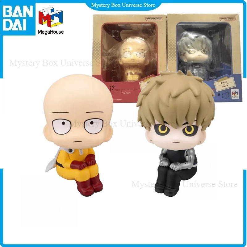 

В наличии: Оригинальная коллекционная фигурка Bandai MegaHouse LookUp One-Punch Man Сайтама и Генос из ПВХ, аниме-фигурка, праздничный подарок