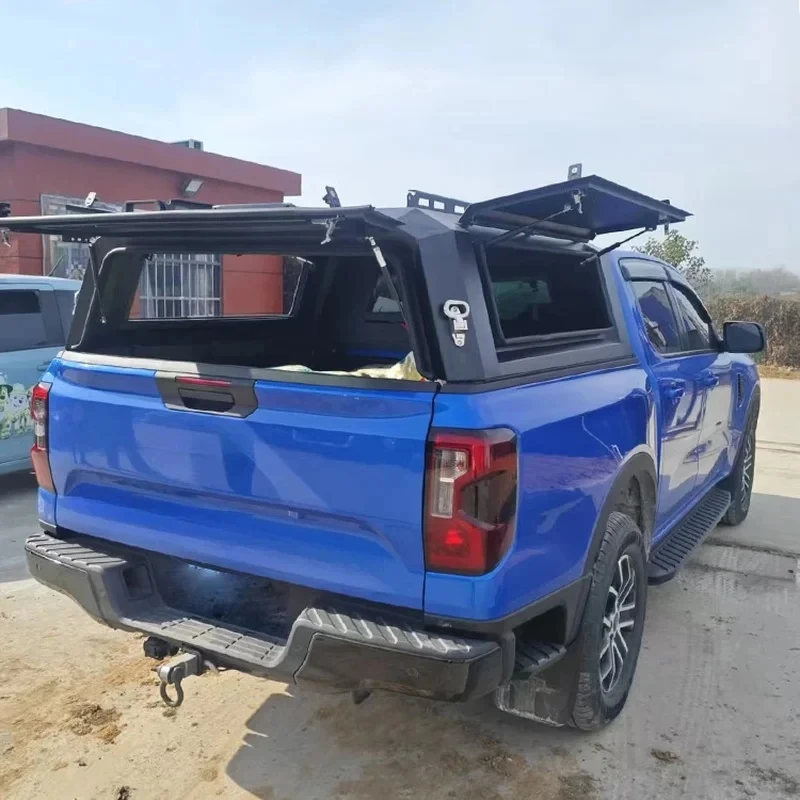 Top Quality Factory Wholale Hot Selling Manual Operation Pickup Waterproof Hinged Truck Canopy F-0 Raptor Ranger