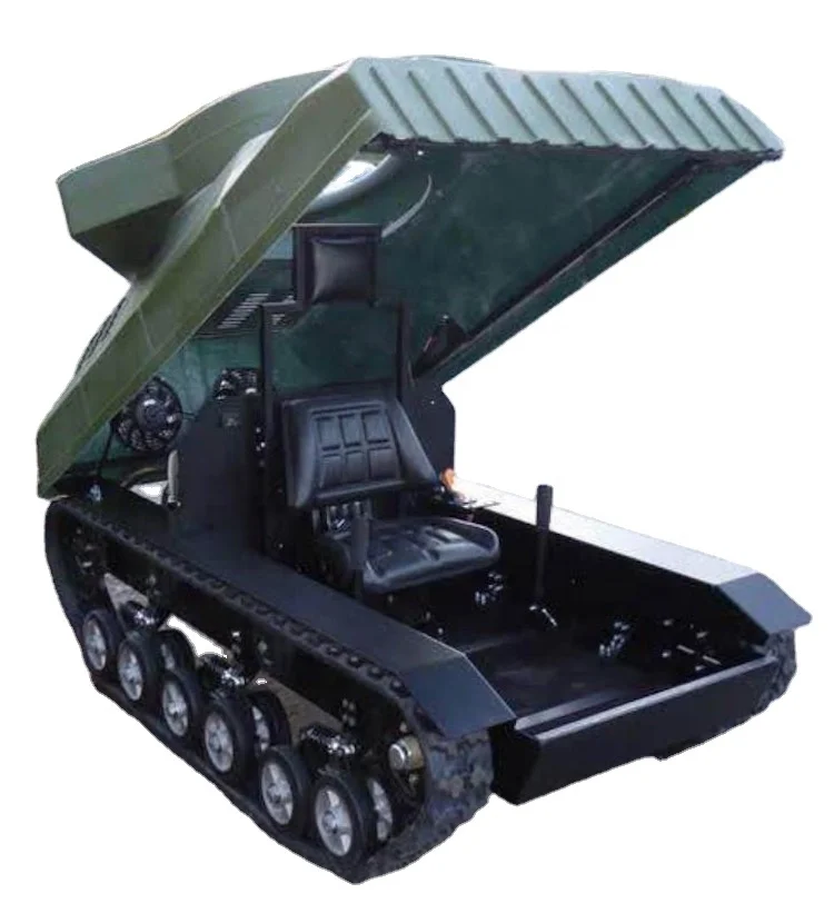 Undercarriage Track Rubber Crawler Loading Weight 50kgs/100KGS/800KG Rubber Tracked Chassis Undercarriage Rubber Track Robot