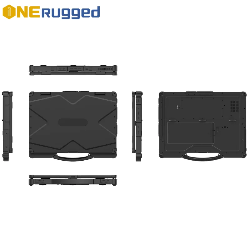 ODM/OEM 14 Inch Core I5, 32GB RAM, 5G, NFC, 1000nit FHD, IP65, Strong Battery For Non-Stop Operations,windows 11 Rugged Laptop