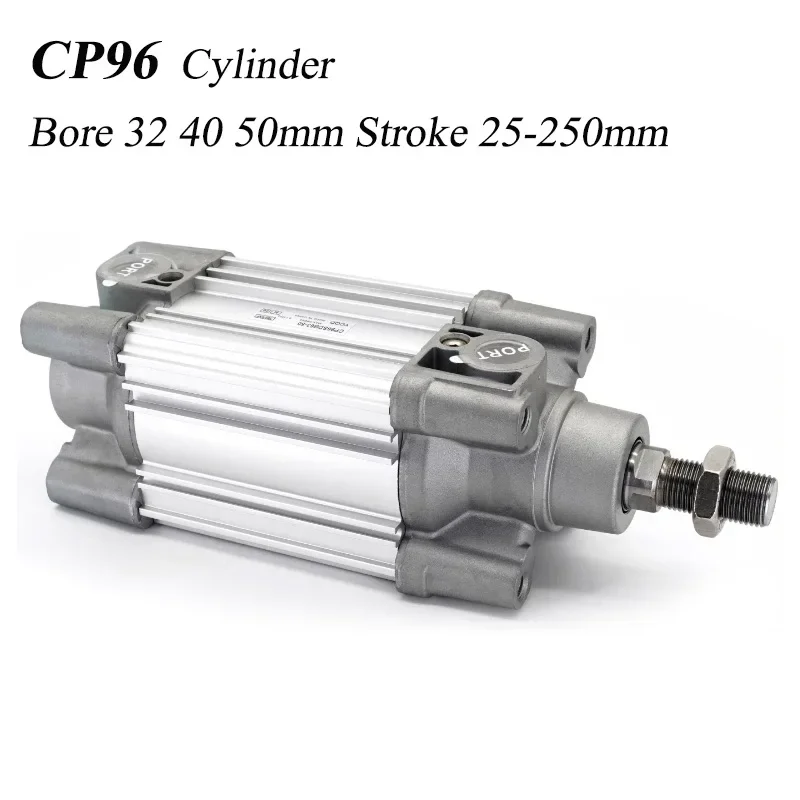 HLH CP96SDB 32/40/50*25/50/75/100/125/150/200/250 CP96 Standard Air Pneumatic Cylinder High Thrust Durable And High-quality CP96