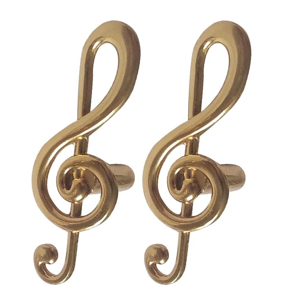 

2 Pcs Dresser Drawer Handle Pulls Vintage Hardware Decorative Knob Brass Knobs Door Cabinet