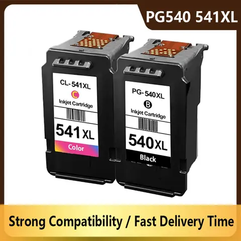 540XL 541XL PG540 CL540 Cartucce d'inchiostro compatibili per Canon MX475 MX525 MG3650 MG3600 MG3250 MG2150 MG3100 MG4250 MG3550 MG4100