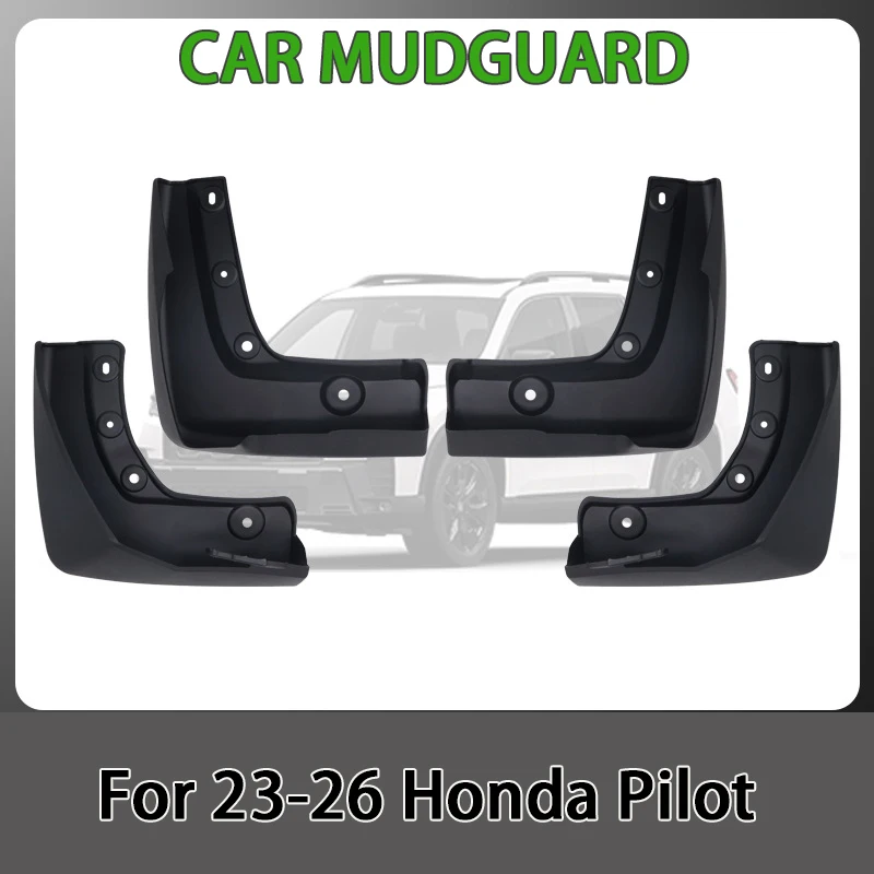 

For 23-26 Honda Pilot, Honda Pilot, mudguard, car mudguard, leather tile