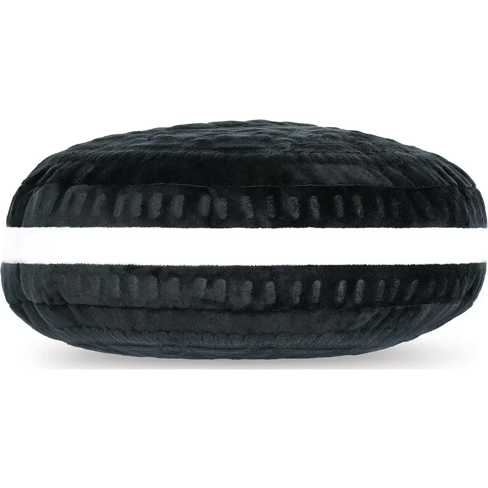 

zz Oreo Печенье в форме тиснения 15 дюймов Флисовая подушка декоративная подушка