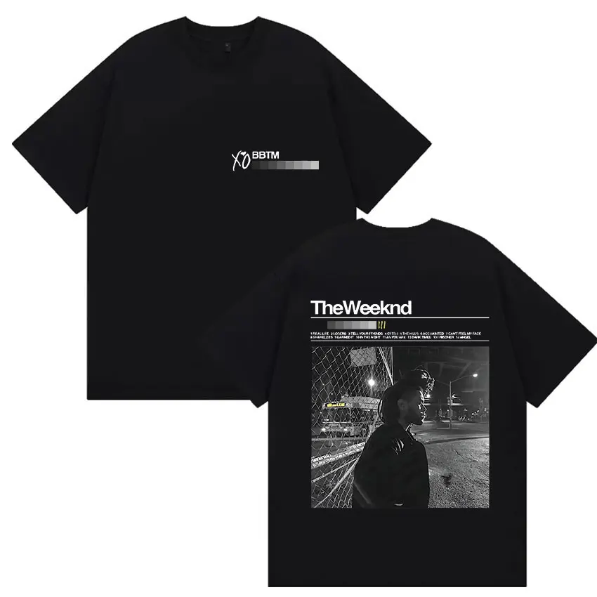 

Limited The Weeknd XO Album 2025, футболки с товаром, мужская футболка в стиле ретро, готическая одежда, уличная хлопковая футболка большого размера в стиле хип-хоп