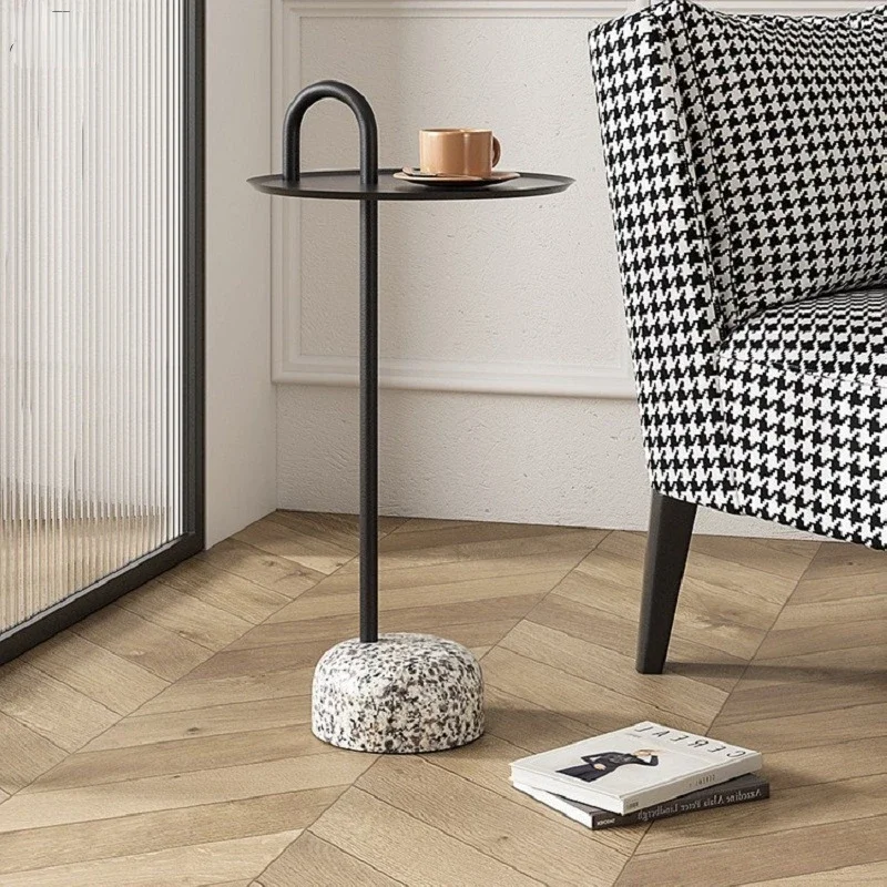 Nordic End Tables Coffee Table Marble Base Living Room Luxury Tea Table Portable Creative Sidetables Furniture Decoration Design image 2