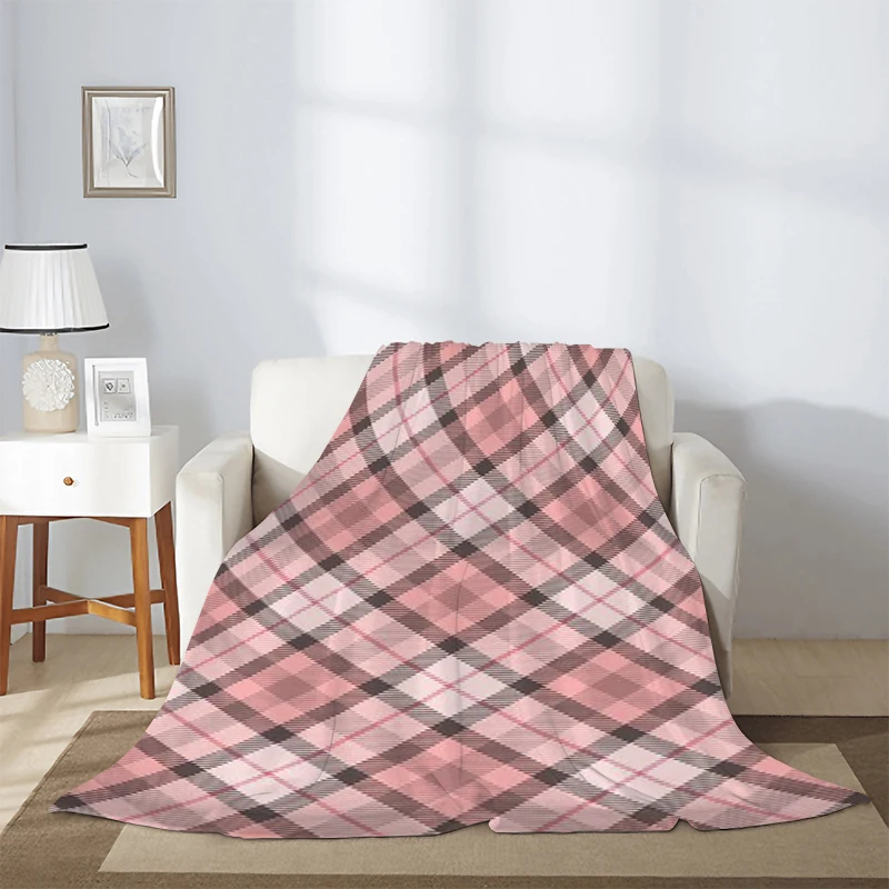 

Nap Blanket Sofa Winter 3D Printing Plaid Blanket Christmas Present Fluffy Soft Blankets for Bed Furry Blankets & Throws Throw