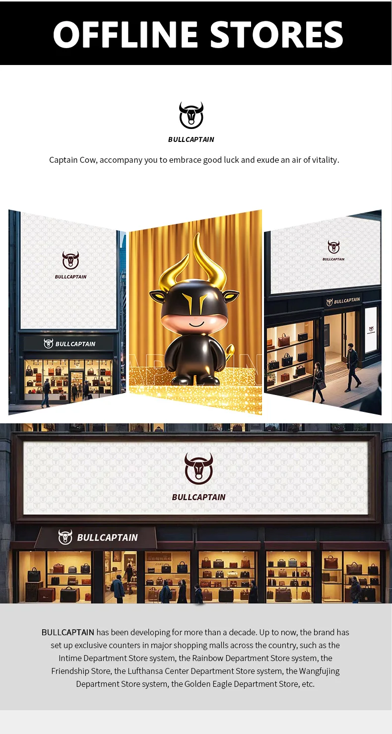 Bull captain neue Männer Tasche Echt leder Mann Marke Umhängetasche kleine Business-Taschen männliche Messenger Ledertaschen – Detail 15