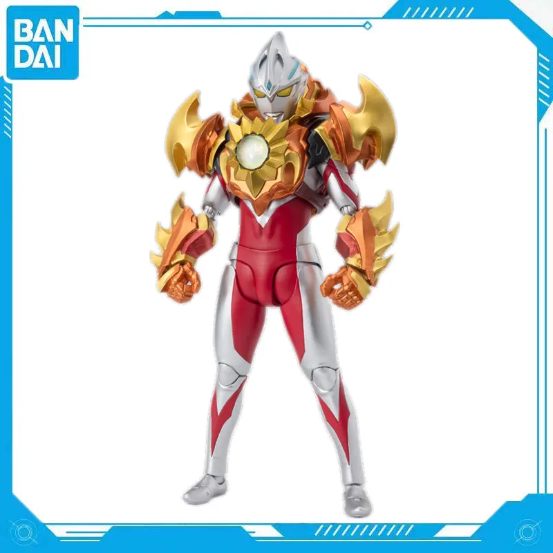 Genuine Bandai Animation S.H.Figuarts Ultraman Arc Sun Armor Solis Armor Action Figure Figure Ornament Toy Gift Collection Model