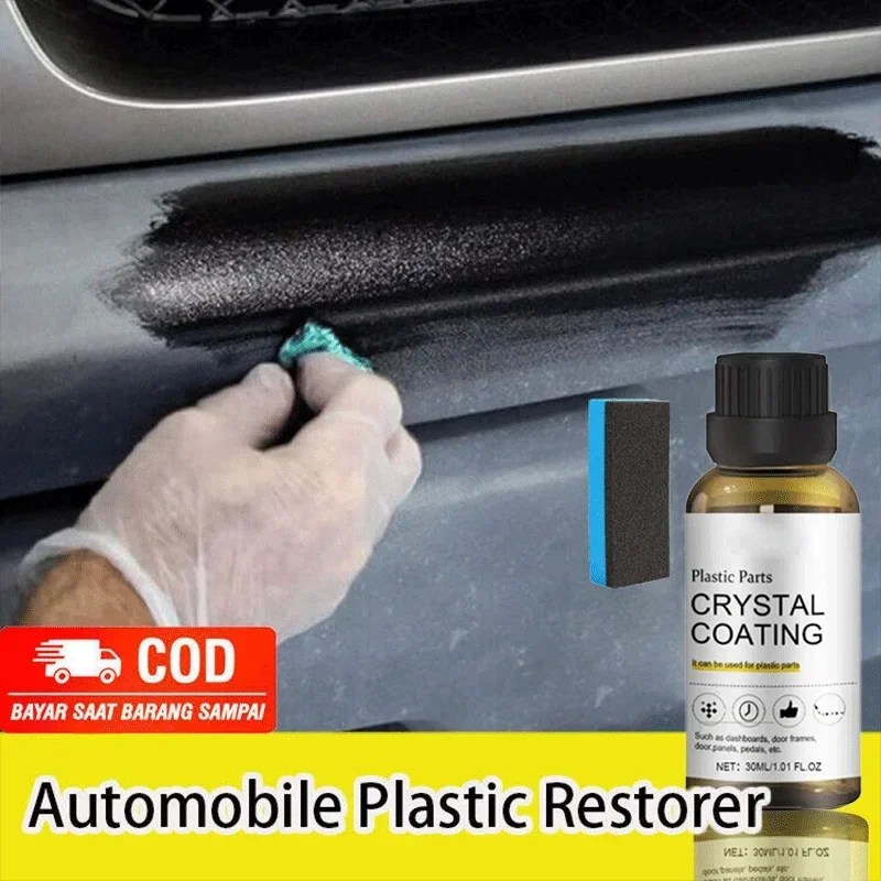 

Car Plastic Parts Restorer Back To Black Gloss Car Cleaning Product Plastic Leather Restore Auto Polish Repair Coating Renovator