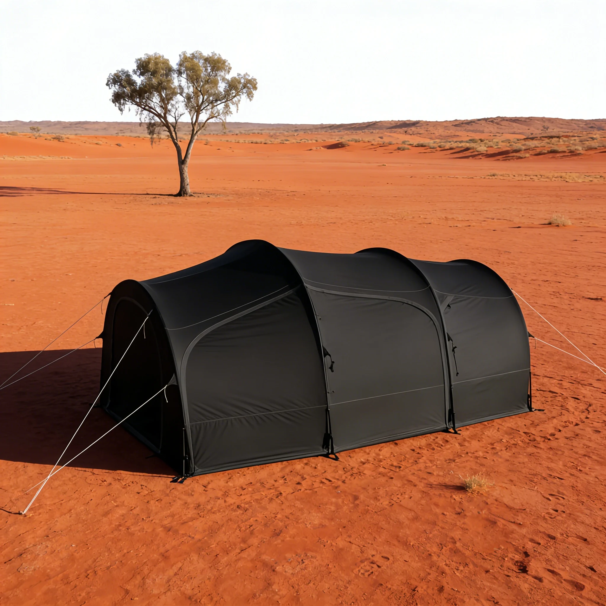 Quick Dry and Ventilated Tunnel Tent for Humid Rainforest Camping and Comfortable Airflow in Sticky Conditions