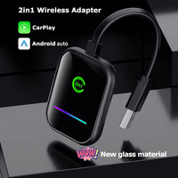 New 2in1 mini Wireless CarPlay Dongle & Wireless Android Auto Box For Car Original Radio with Wired CarPlay/Android auto