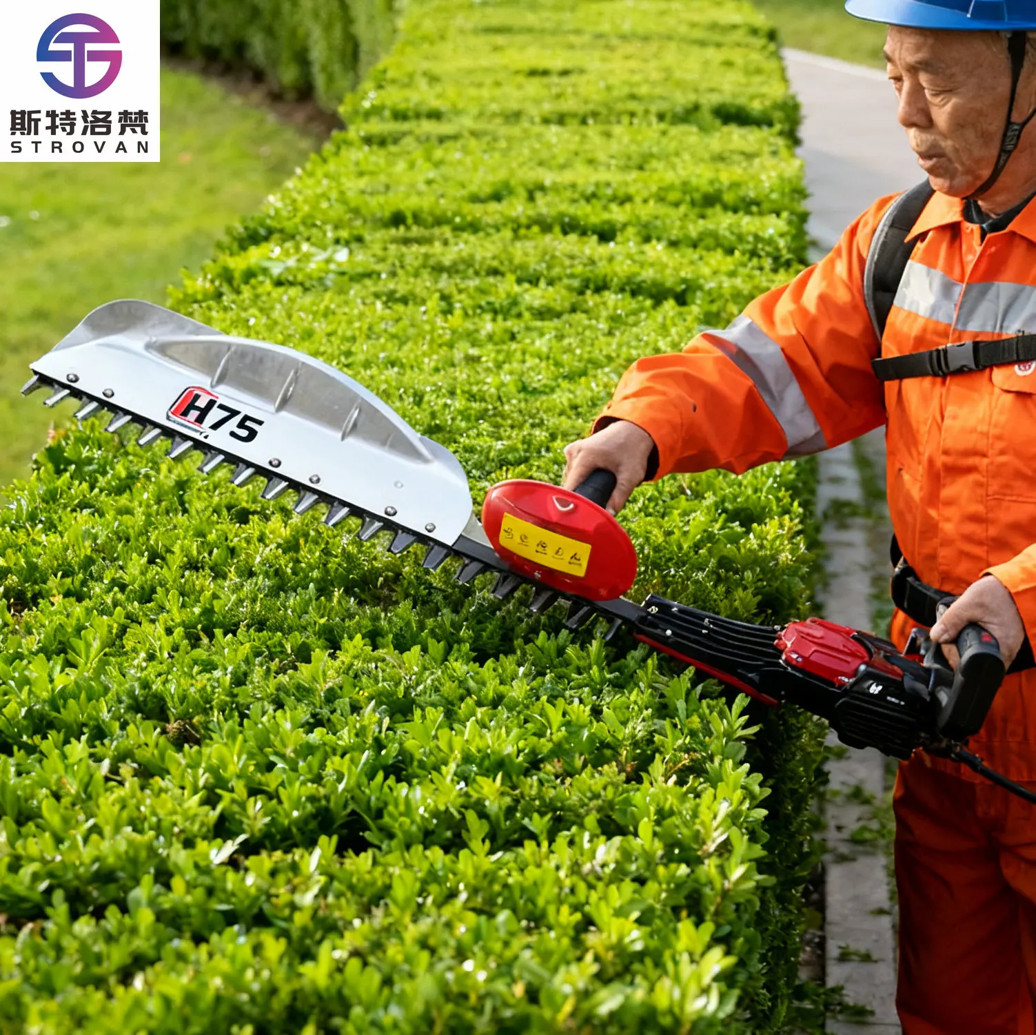 Long Battery Life Cordless Hedge Trimmer Labor Saving Cutting Smoothly Fast Speed High Efficiency Hedge Cutter Machine