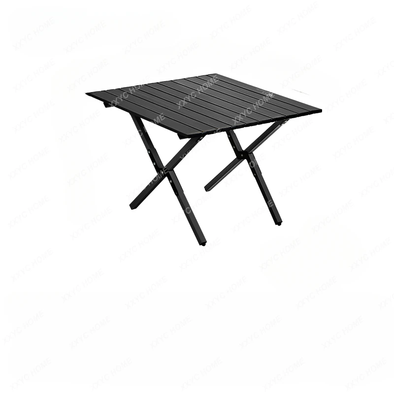 Outdoor Exquisite Camping Folding Table and Chair Set Portable Table Camping Picnic Equipment