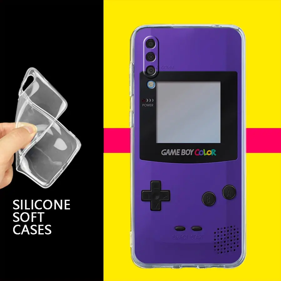 Gameboy Boy Game For Samsung Galaxy A14 Case A50 A70 A30 A40 A20E A10 A10S A20S A02S A04S A12 A22 A32 A34 A42 A52 5G A54 Cover