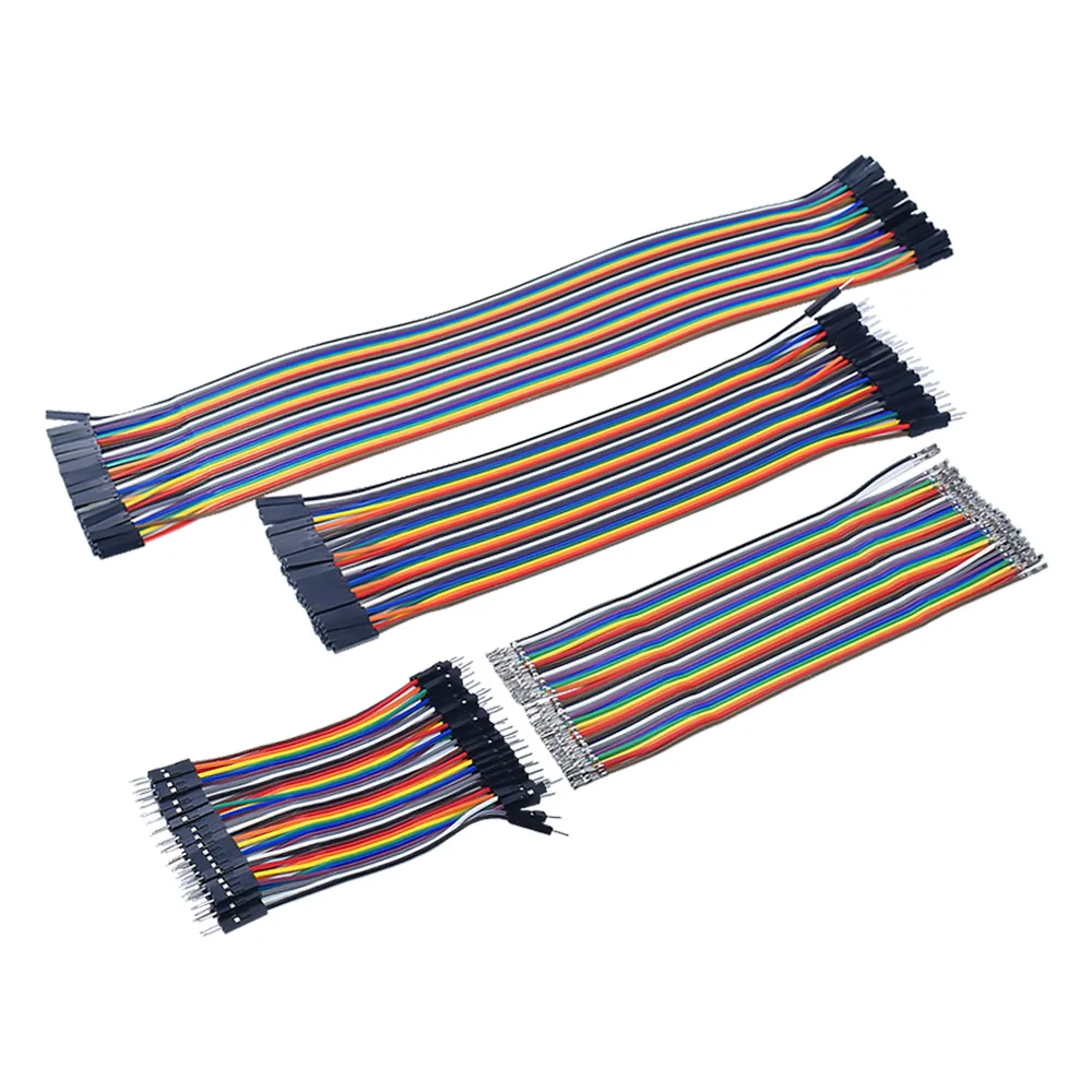 40PIN 15CM 20CM 30CM 40CM linii Dupont z męskiego na męskie + kobiecy męski z męskiego na męskie i żeński do żeńskiego Jumper przewód Dupont kabel do arduino — zdjęcie 2