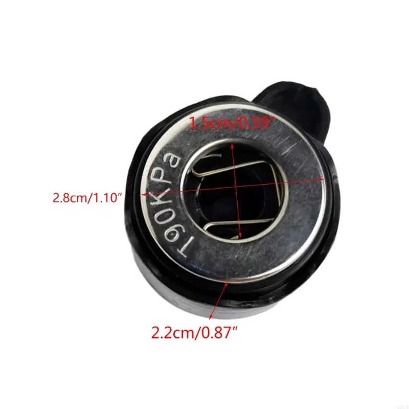 M6CB หม้อความดันไฟฟ้าชิ้นส่วนวาล์วไอเสียแรงดัน จำกัด วาล์วความปลอดภัยความปลอดภัยการปล่อยวาล์วระบายความดันลดแรงดัน 2pcs