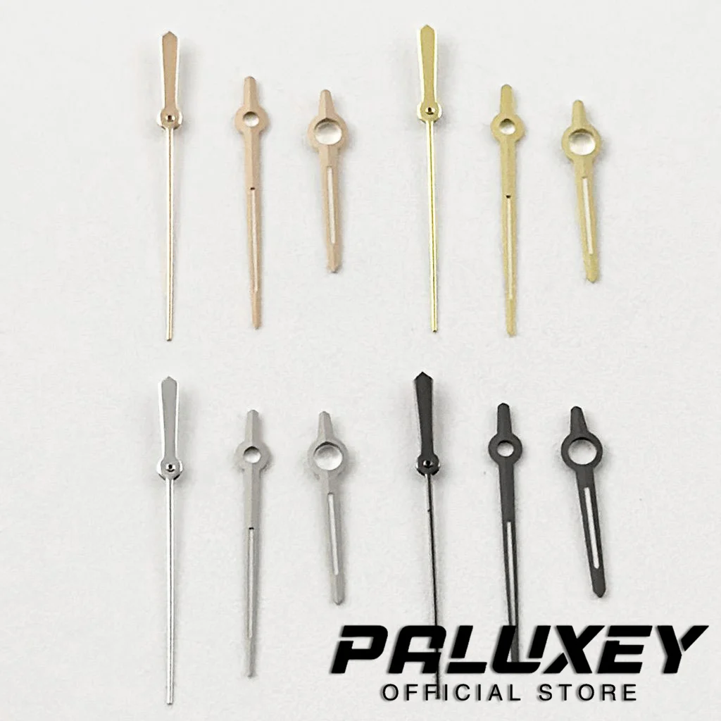 NH35 Hands Silver Rose Gold Black Gold Watch Hands For NH35/NH36/4R/7S Movement Watches Pointers Green luminous