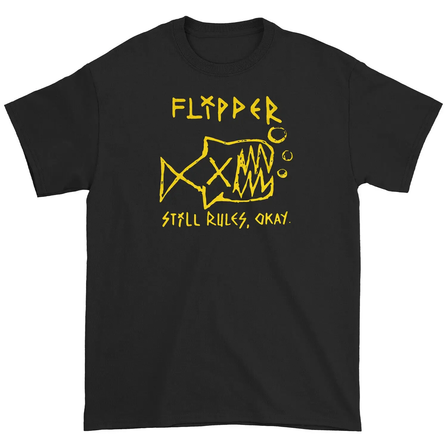 Men'S Flipper Still Rules T Shirt X Large Black