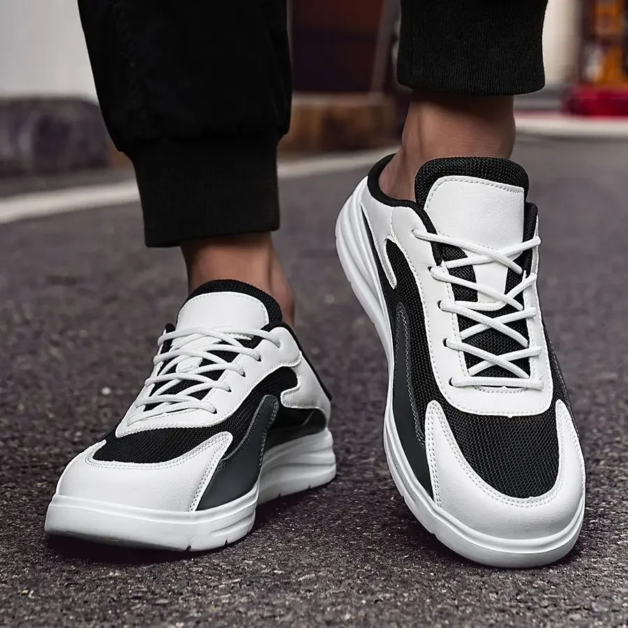 

Мужская обувь, полумюли, резиновые шлепанцы, тренд 2025, высокое качество, модные, низкая цена, дешевая обувь из ПВХ, родина для взрослых, забавные мужские тапочки