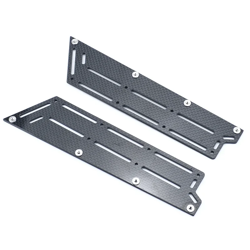 1/8 TYPHON Carbon Fiber Side Skirt Side Panel for ARRMA TYPHON 6S V4 V5 TLR TUNED 4X4 BUGGY Car Upgrade Parts