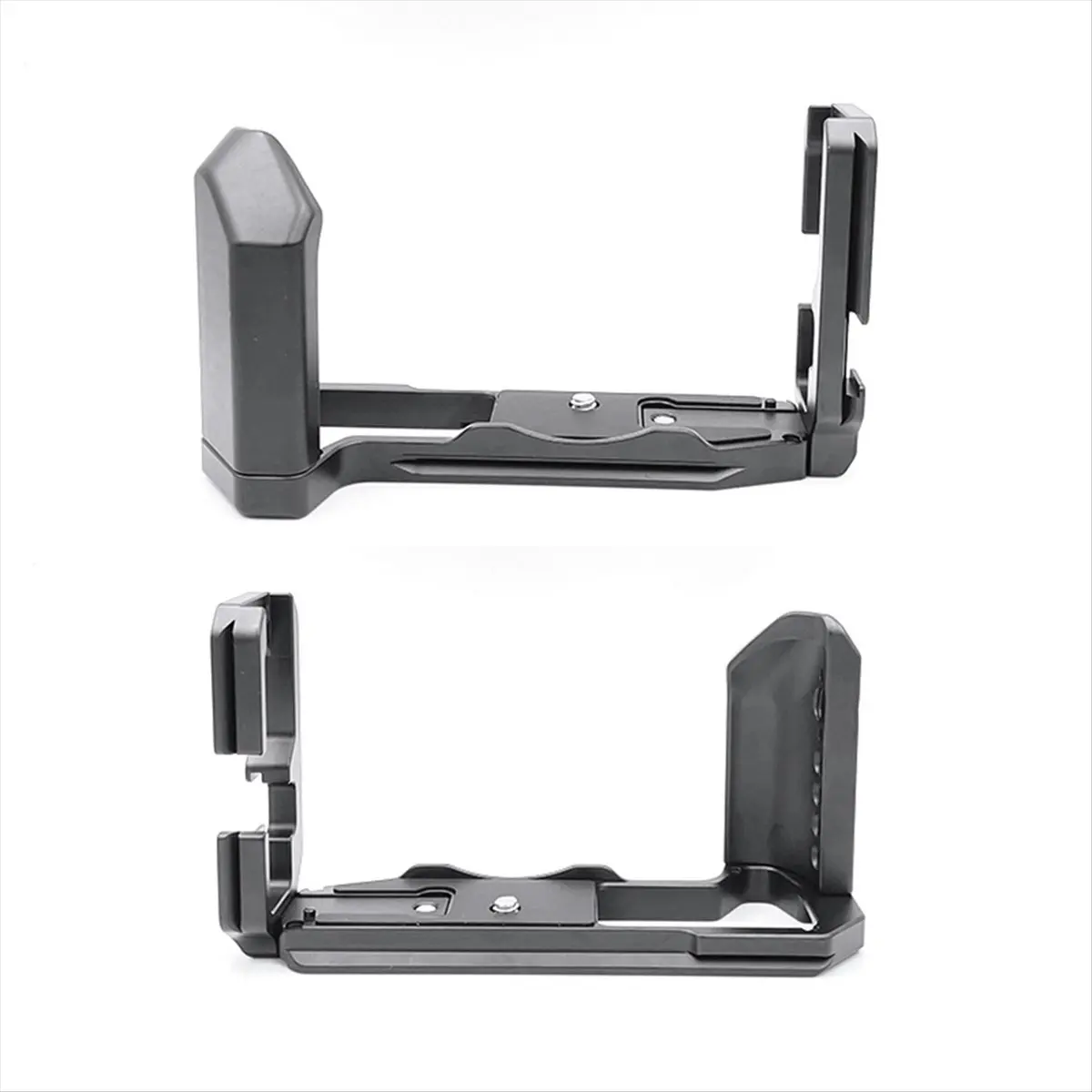 For XT5 Extended Adjustable Vertical Quick Release L Plate Holder Hand Grip Tripod Bracket Black-A14I