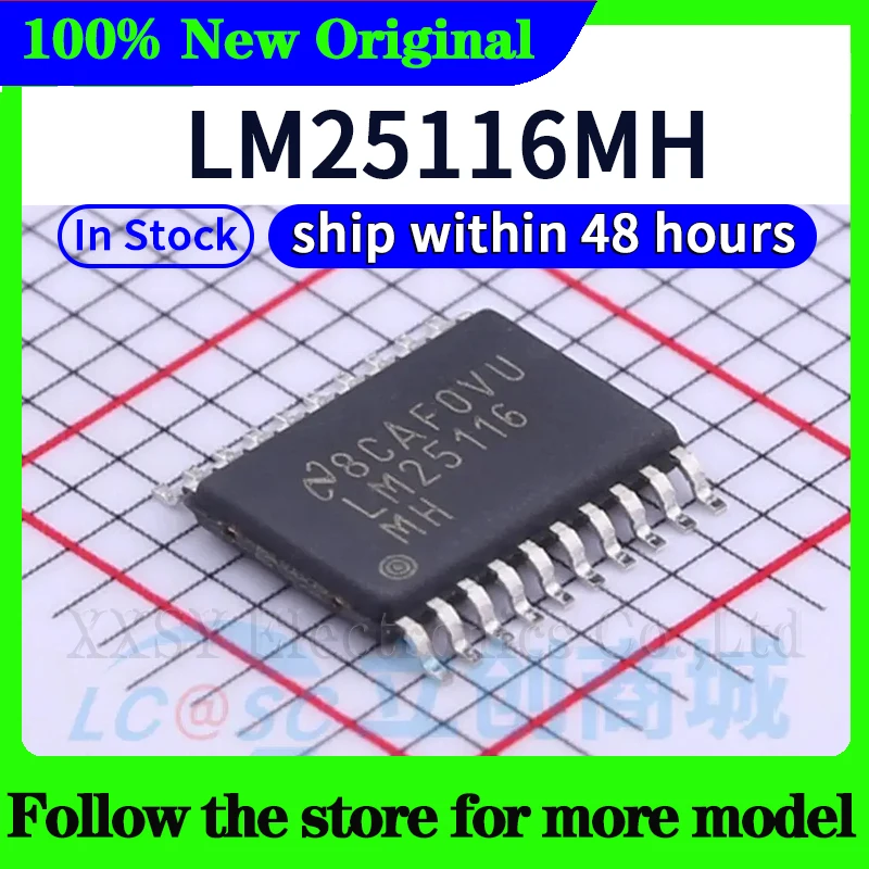 LM5116MH LM26400YMH LM25116MH LM20333MH LM3150MH LM25116MHX جودة عالية جديد