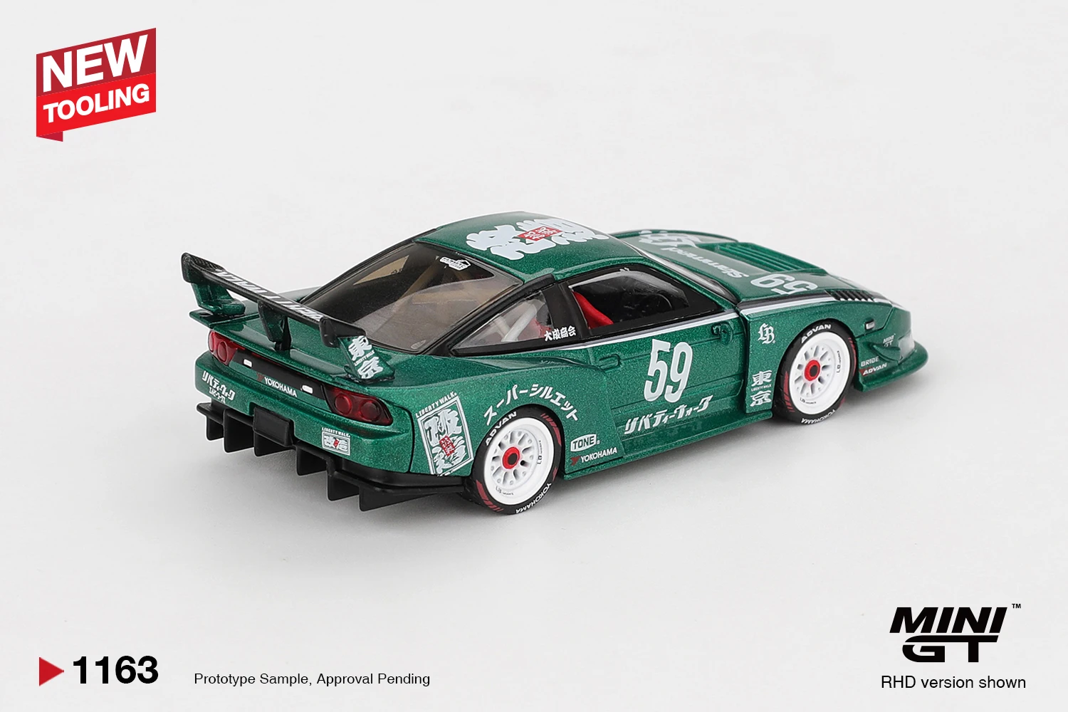 MINIGT 1/64 Nissan LB-Super Silhouette 180SX 2026 TAS MGT01163-CH