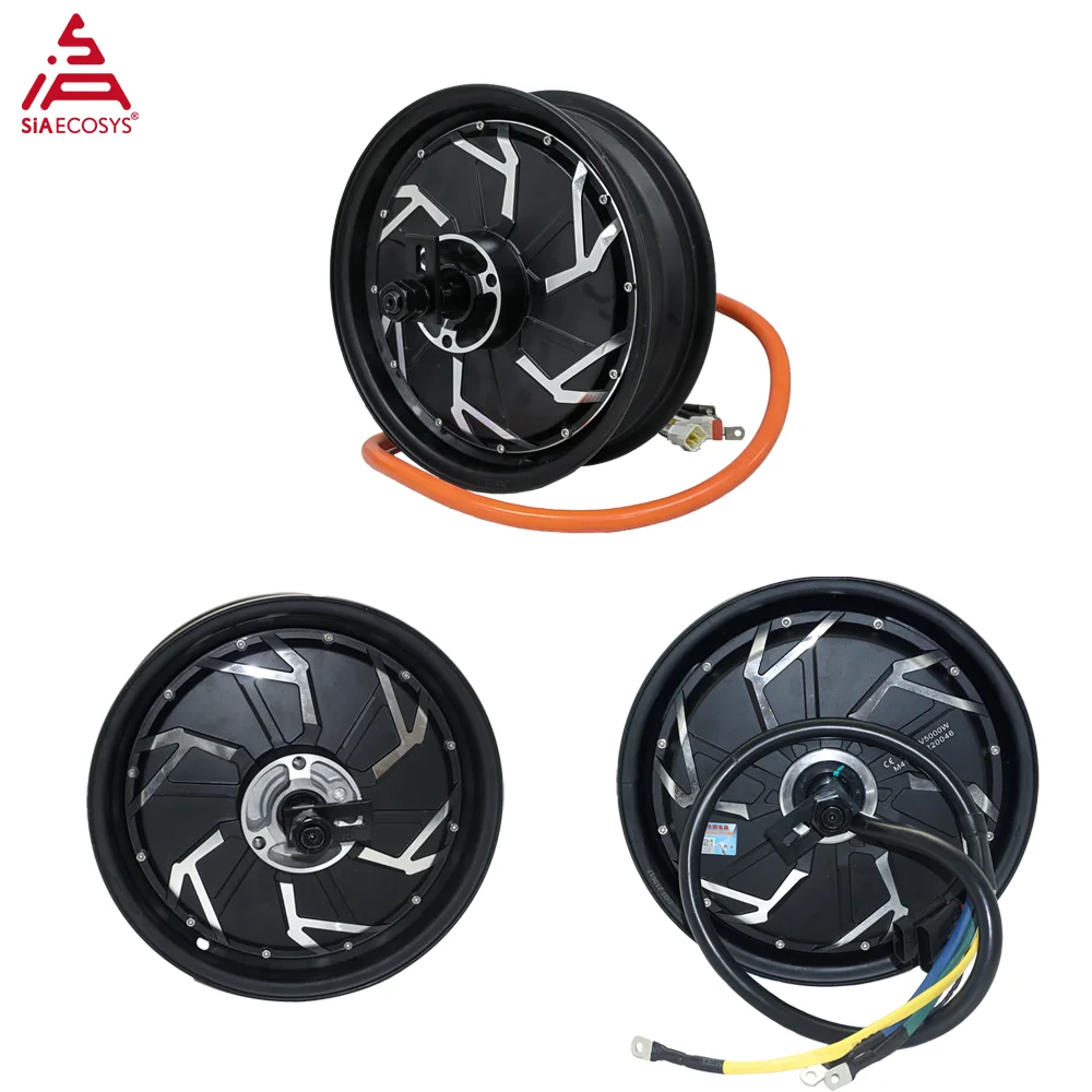 

QS Motor 12x3.5inch QS260 5000W V4 48V 100kph 72V 150kph Hub Motor for Electric Motorcycle